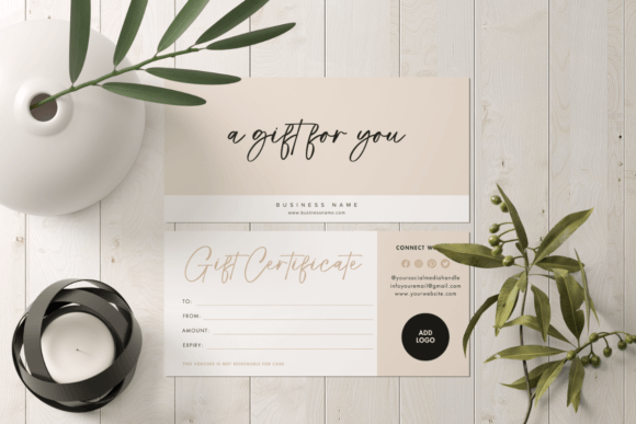 Download Editable Gift Certificate Template - Certificate Collection