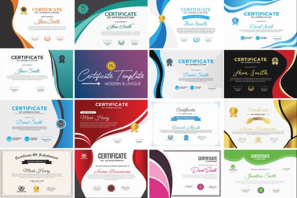 Download Realistic Luxury Certificate Design - Certificate Collection