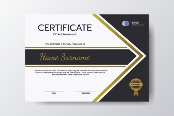 Download Achievements Certificate Template - Premium Bundle