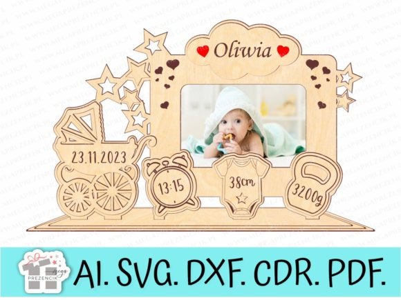 Download Child's Birth Certificate Frame Laser - Certificate Collection