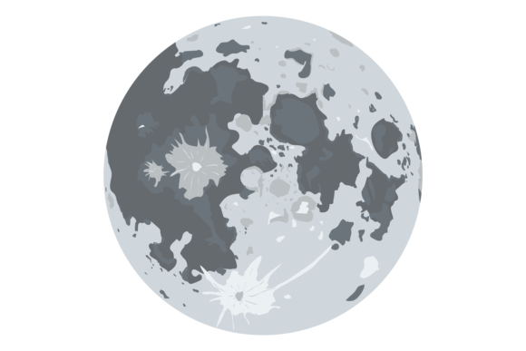 Download Realistic Full Moon. Earth Satellite Sur - Full moon Collection