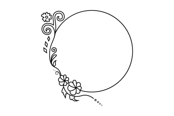 Download Flower Sketch Vector, Floral Outline Art - Floral outline Collection