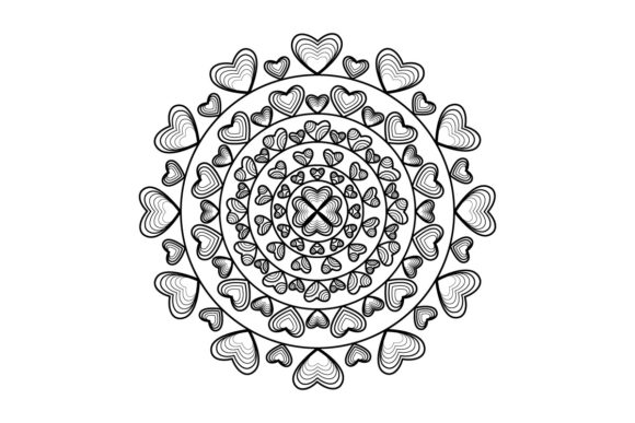 Download Mandala Premium Vector, Floral Outline - Floral outline Collection